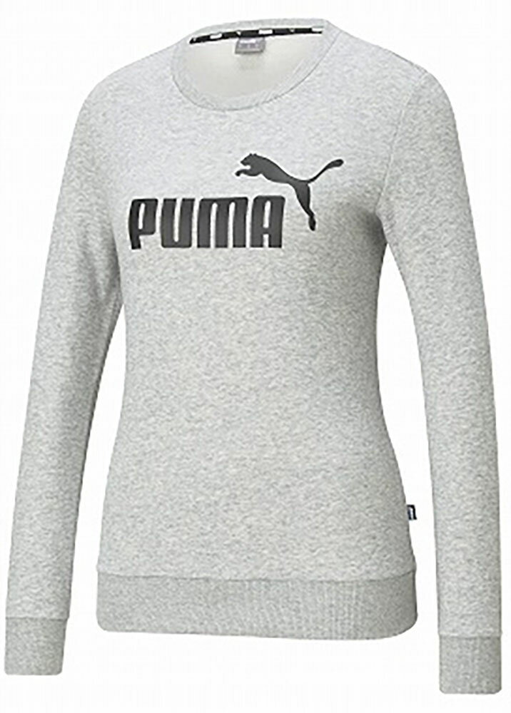 【20日はポイントアップ】 PUMA プーマ ESS ロゴ クルースウェット レディース 長袖 トップス 588707 04