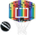 【6日までポイントアップ】 スポルディング SPALDING バスケット クレヨラ マイクロミニ クレヨン ストライプス バスケットボール バスケ ゴール バス...
