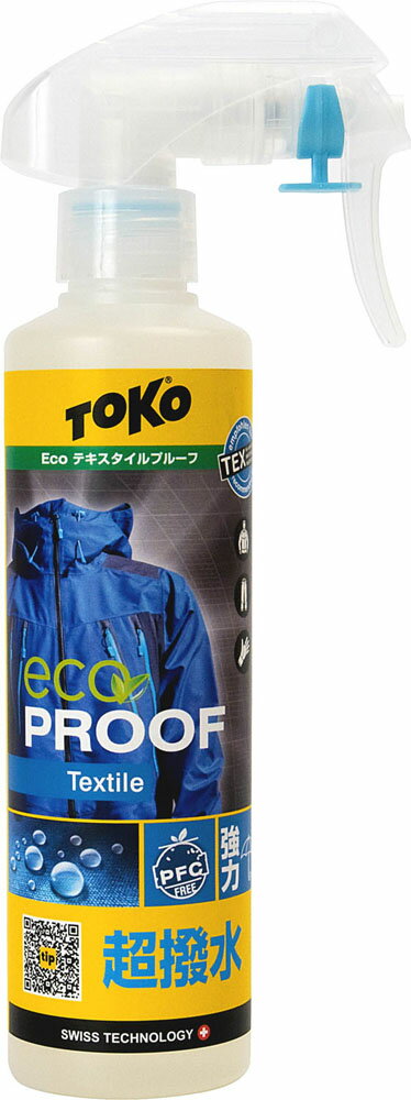 【18日はポイントアップ！】 TOKO トコ スキー Eco テキルタイルプルーフ 500ml 5582625