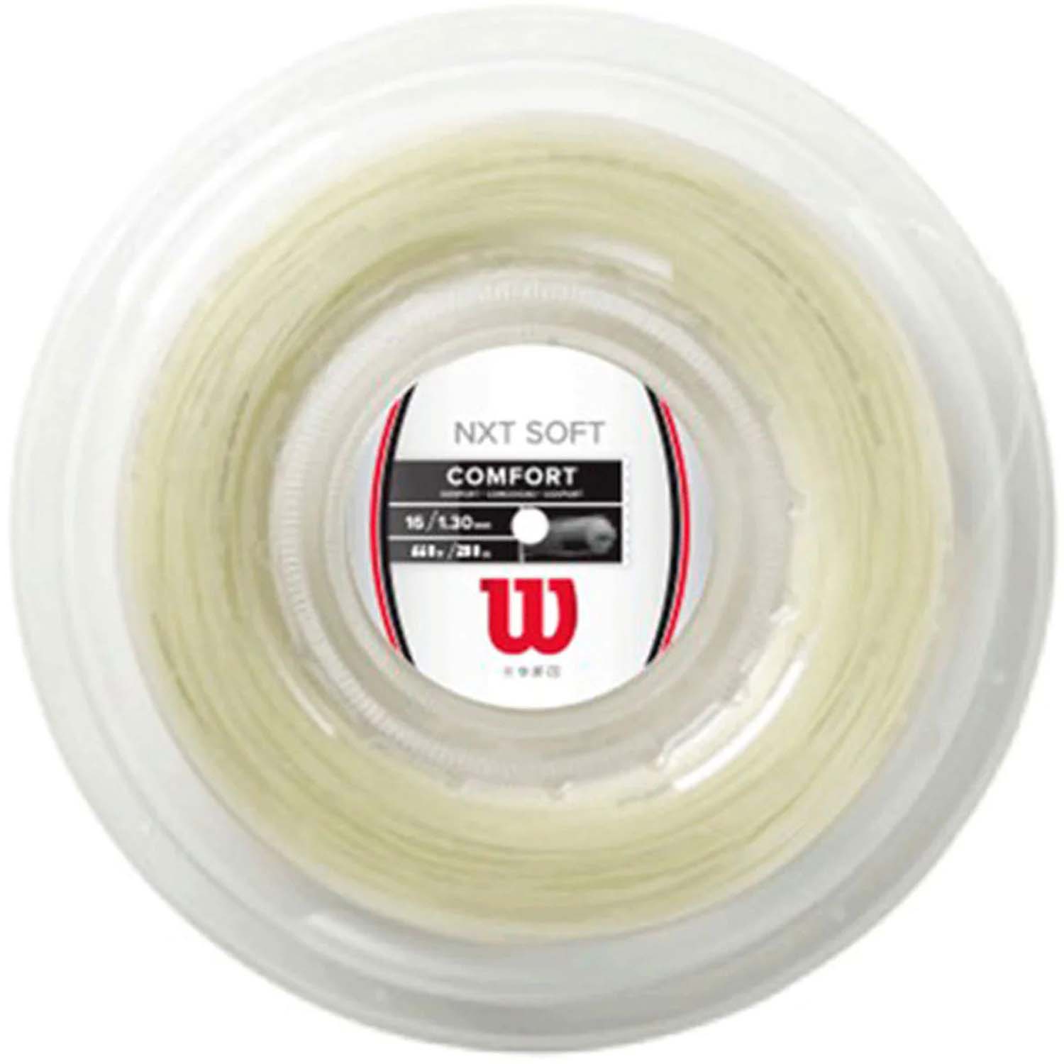 【5/15限定！MAX1万円OFFクーポン&Pアップ】 Wilson ウイルソン テニス 【硬式テニス用ストリングス ガット 】 NXT SOFT 16 REEL NATURAL 16G WR83052011