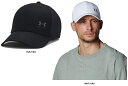【18日はMAX3万円OFF&P10倍】 アンダーアーマー UNDER ARMOUR UA アイソチル アーマーベント アジャスタブル キャップ メンズ 帽子 スポーツキャップ 通気性 伸長性 耐久性 吸汗速乾 ストレッチ 熱中症対策 日焼け防止 1383440