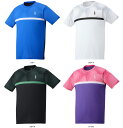 【15日はポイント10倍】 ゴーセン GOSEN テニス ゲームシャツ メンズ レディース 半袖ゲームシャツ 半袖Tシャツ 部活 チーム クラブ サークル 吸汗...