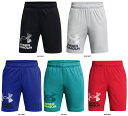 【30日はポイント10倍】 アンダーアーマー UNDER ARMOUR UA TECH LOGO SHORTS UAテック ロゴ ショーツ トレーニング ハーフパンツ ジュニア ボーイズ 吸汗速乾 抗菌防臭 伸縮 ストレッチ 1383333