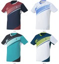 【15日はポイント10倍】 ゴーセン GOSEN テニス ゲームシャツ メンズ レディース 半袖ゲームシャツ 半袖Tシャツ 部活 チーム クラブ サークル 吸汗...