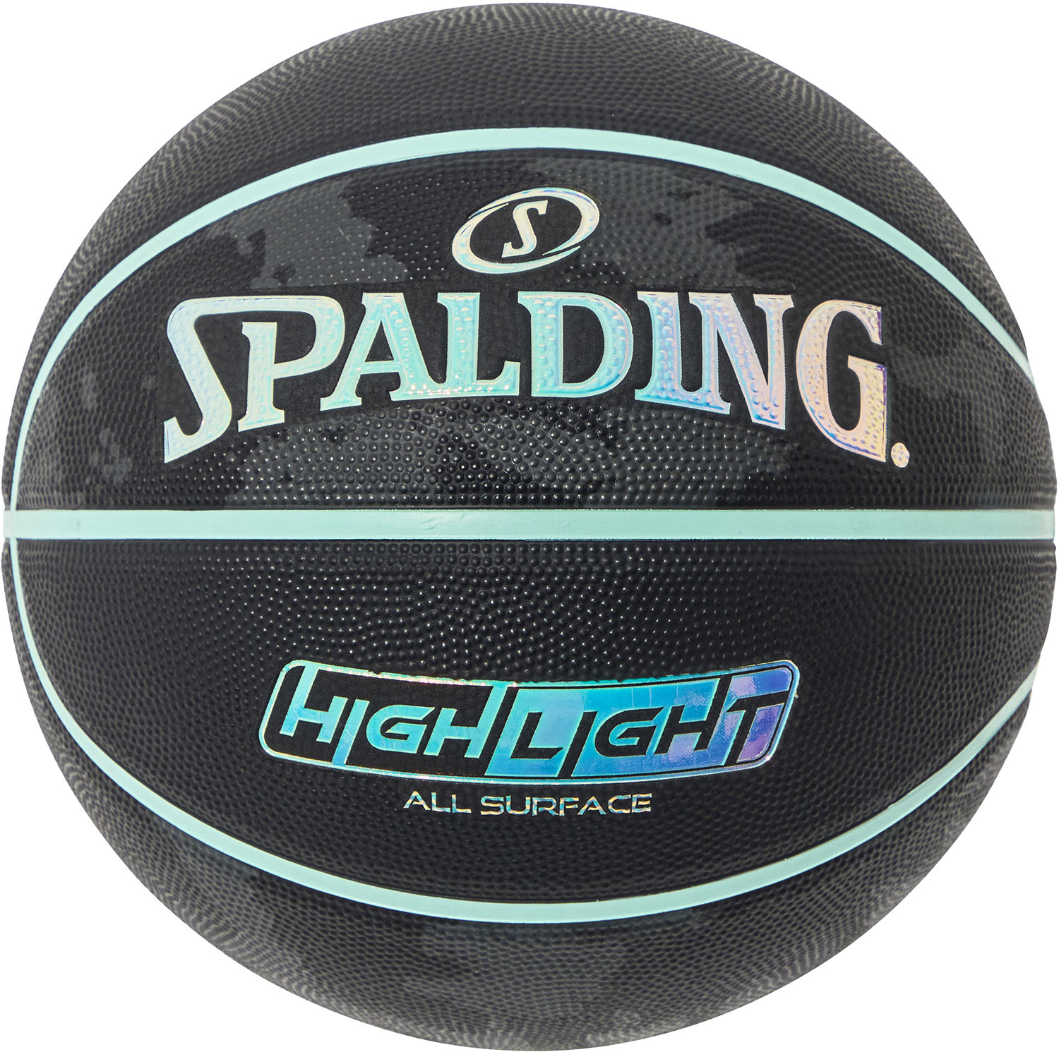 【18日はポイント10倍】 スポルディング SPALDING バスケット ハイライト ミント ラバー SZ7 屋内 屋外 グリップ力 迷彩柄 7号球 中学生以上 バスケットボール バスケ ボール シュート 個人練習 耐久性 球技 85153J
