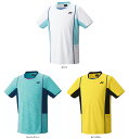 【1日はポイント15倍】 ヨネックス YONEX テニス ユニゲームシャツ フィットスタイル シャツ ウェア トップス 部活 クラブ 練習 練習試合 自主練 トレーニング 10603