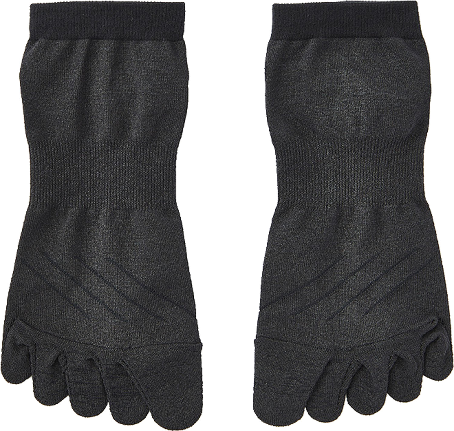 楽天スポーツヒーローズ【3日20時からMAX3,000円OFFクーポン&P15倍】 ファイテン Phiten ソックス 5本指 和紙 ブラック 22～24cm AL945470