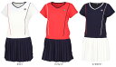 【25日はポイント15倍】 フィラ FILA テニス ワンピース レディース ウェア テニスウェア エンボスドットメッシュ バックホールメッシュ アクアツイストエアーストライプ 吸湿 速乾 ステインガード 軽量 VL2940