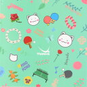 【30日はポイント10倍】 ヤサカ Yasaka 卓球 にゃんこカラーシート 春 吸着保護シート メンテナンス用品 備品 にゃんこ柄 猫 かわいい ネコ ねこ 可愛い 部活 練習 試合 大会 クラブ 運動 Z212