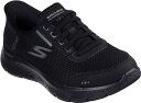 【15日はポイント10倍】 スケッチャーズ SKECHERS スリップインズ ゴーウォーク フレックスクリア GO WALK FLEX-CLEAR レディース スニーカー シューズ 靴 くつ スリッポン ウォーキング ジム 124846W