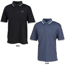 【4日20時からポイント15倍】 アンダーアーマー UNDER ARMOUR ゴルフ UAプレーオフ3.0 リブ ポロシャツ メンズ 男性 UVカット 半袖 ショートスリーブ 通気性 Tシャツ トレーニング 筋トレ トップス ウェア 1388156