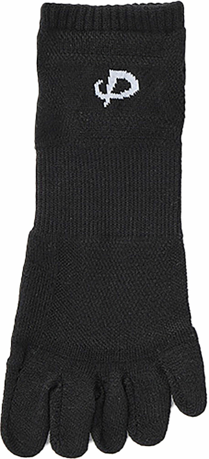 楽天スポーツヒーローズ【3日20時からMAX3,000円OFFクーポン&P15倍】 ファイテン Phiten スポーツソックス 5本指 アンクル 2足組 ブラック 27～29cm AL944675