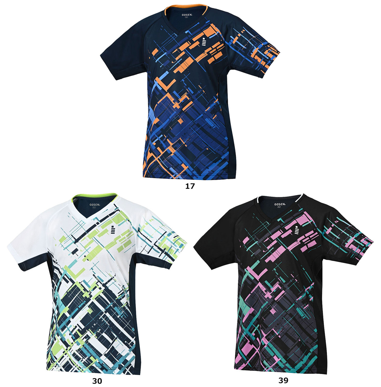 【18日はポイント10倍】 ゴーセン GOSEN テニス レディース ゲームシャツ T2521