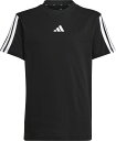 【5日までポイント15倍】 アディダス adidas エッセンシャルズ 半袖Tシャツ キッズ ショートスリーブ 子供 ジュニア レギュラーフィット クルーネック トップス ウェア おでかけ トレーニング KRG92