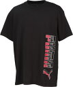 【11日2時までポイント15倍】 プーマ PUMA ESS LOGO LAB MX SS グラフィック Tシャツ メンズ トップス 半袖シャツ ハーフスリーブ ウェア 吸水 速乾 レギュラーフィット トレーニング 686868