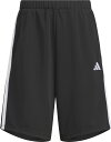 【4日20時からポイント15倍】 アディダス adidas スリーストライプス レギュラーフィット ダブルニットショーツ ショートパンツ レディース 女性 ルームウェア レギュラーフィット サイドポケット トレーニング JVP34