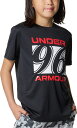 【11日2時までポイント15倍】 アンダーアーマー UNDER ARMOUR UAスピードストライド 96ロゴ ショートスリーブ Tシャツ 部活 チーム トレーニング ジュニア ボーイズ 速乾性 軽量 半袖 トップス ウェア トレーニング 6005306
