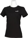 【4日20時からポイント15倍】 プーマ PUMA ESS スモール NO.1 ロゴTシャツ レディース 女性 大人 半袖 クルーネック トップス スポーティー トレーニングウェア ジム ランニング ウォーキング 687596