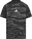 【9日20時からポイント15倍】 アディダス adidas キッズ エッセンシャルズ カモ総柄プリント半袖Tシャツ 子供 ジュニア ソフト 着心地 吸湿性 ドラ...