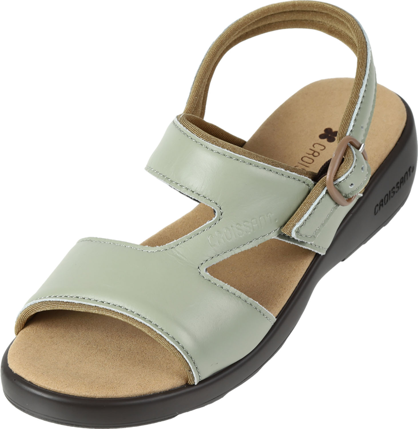 【30日・1日はポイント10倍】 クロワッサン CROISSANT 婦人革バックバンド レディース サンダル 靴 シ..