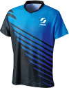 【20日はポイント10倍】 スティガ STIGA 卓球 STIGA シャツ KR-V ブルー XS 1840470603