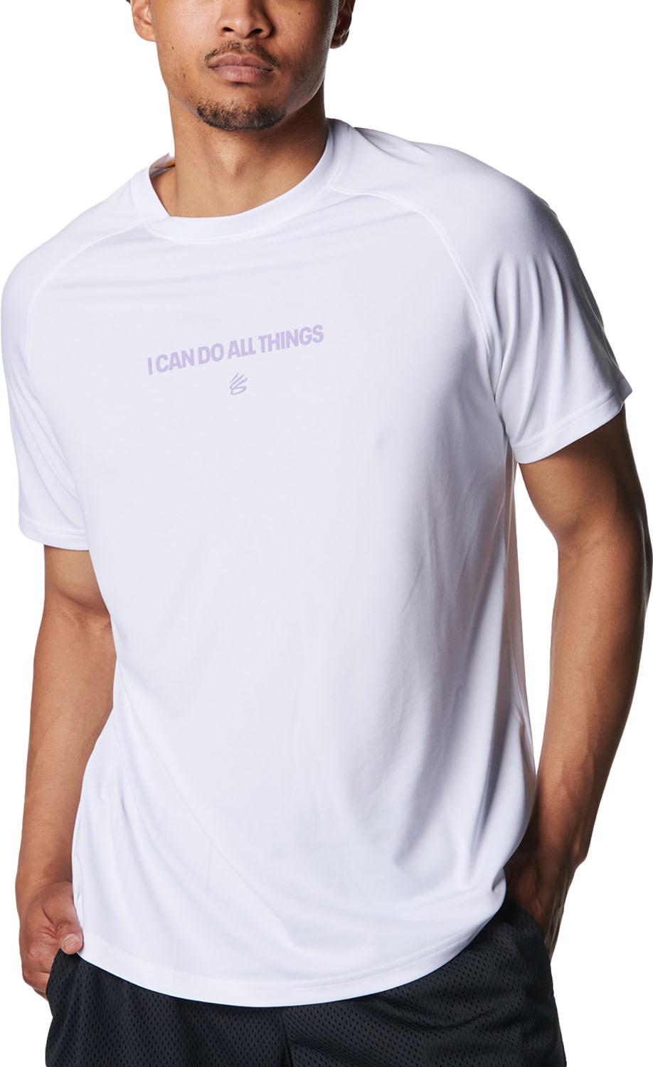 【14日10時からポイントアップ】 アンダーアーマー UNDER ARMOUR バスケット カリー テック ロゴ ショートスリーブ Tシャツ メンズ 半袖 速乾性 吸汗 トップス 部活 クラブ 練習 トレーニング ドライ ウェア 伸縮性 臭い軽減 リブ 6001284