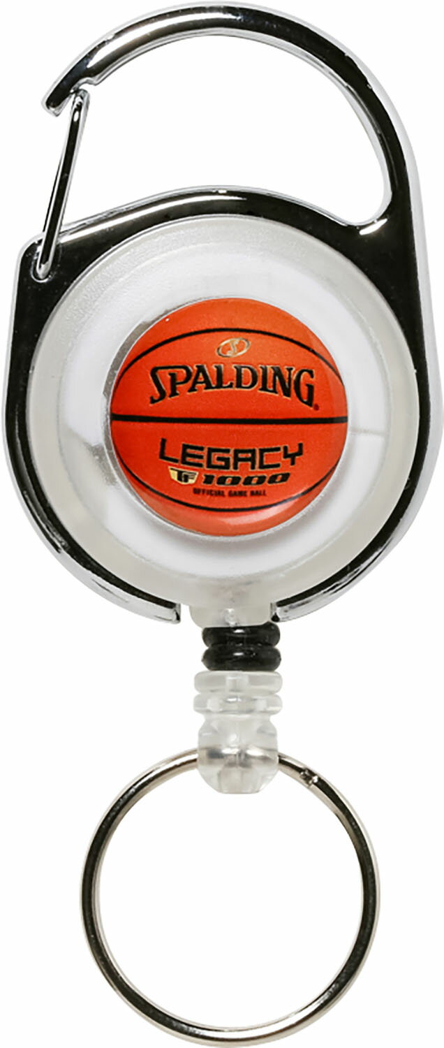 【20日はポイント15倍】 スポルディング SPALDING バスケット カラビナ リール レガシー ホワイト 12008WH