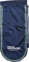 【24日20時からポイント15倍】 ウイルソン Wilson テニス LEGACY RACQUET SOFT COVER NAVY/GREEN WR804940...