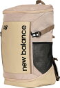 【15日はポイント10倍】 ニューバランス New Balance トップローディングバックパック 35L リュックサック バッグ メンズ レディース 通勤 通学 旅行 PC収納 サイドポケット 撥水ファスナー スポーツブランド LAB55614