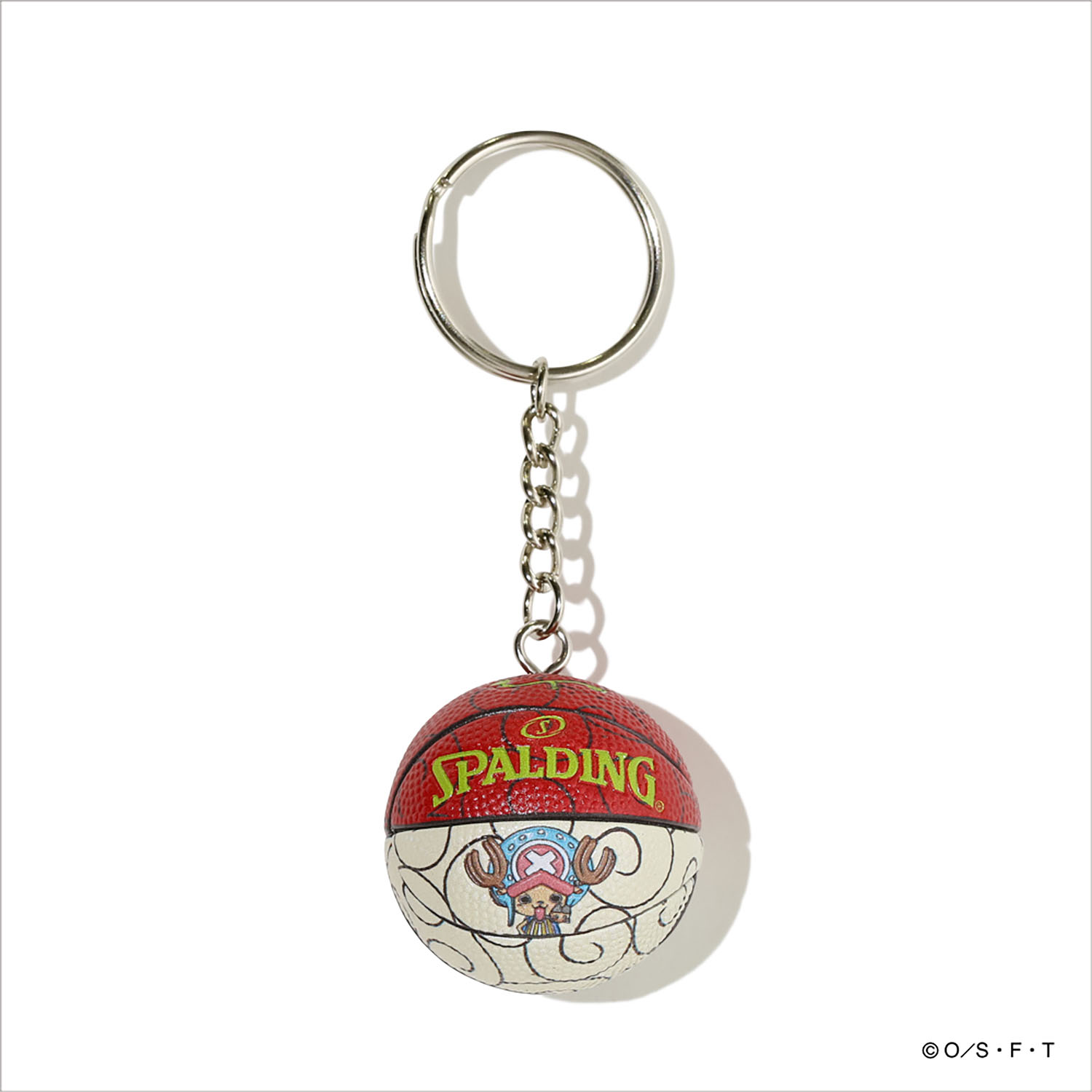 【20日はポイント15倍】 スポルディング SPALDING バスケット ONE PIECE ヒトヒトの実 キーチェーン 11009PH