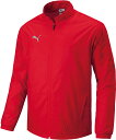 【20日はポイント10倍】 プーマ PUMA サッカー TEAMCUP 裏トリコット ウーブン JKT ジャケット アウター フルジップ 上着 ウインドブレーカ...