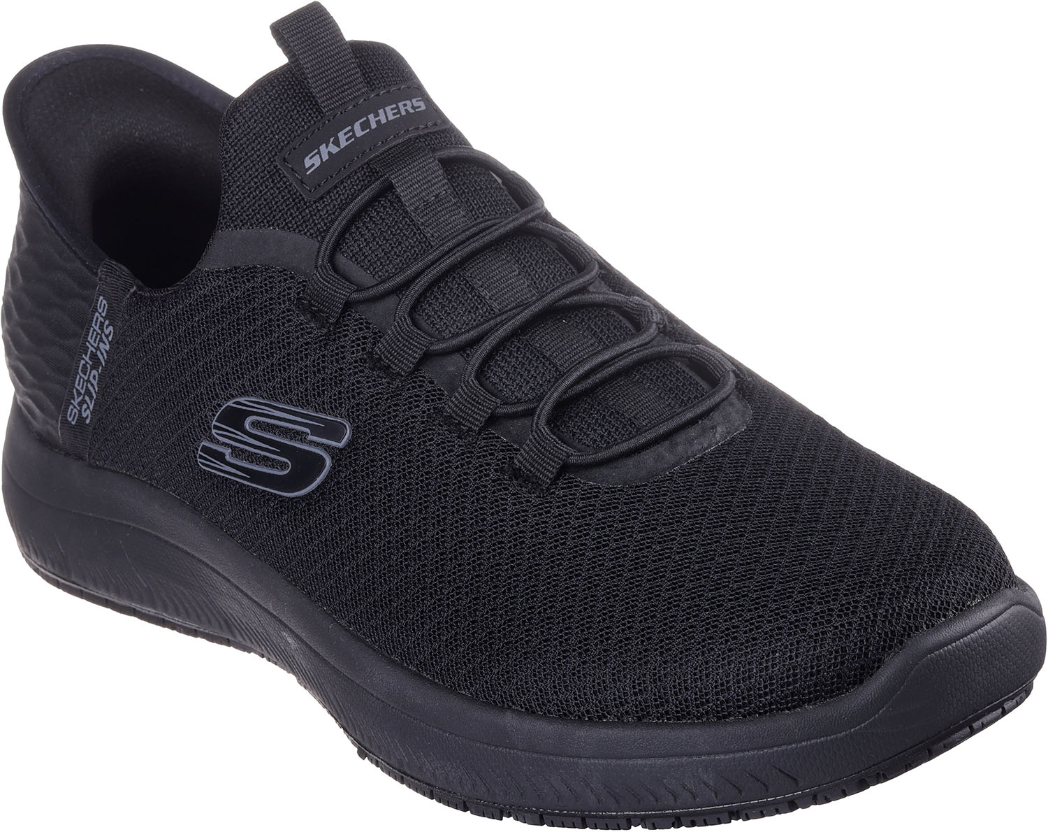 【18日はポイント10倍】 スケッチャーズ SKECHERS SUMMITS SR-COLSIN メンズ シューズ 靴 スニーカー スリップイン スリッポン 滑りにくい 防滑、フィット 雨の日 クッション性 通学 200205W