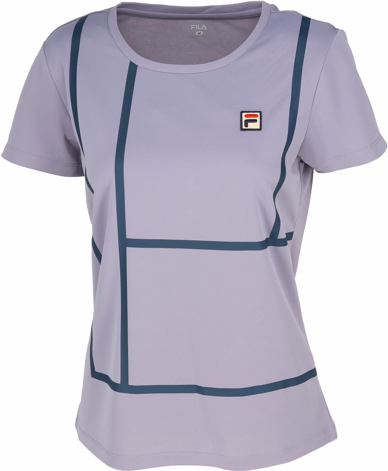 【27日2時までポイントアップ】 フィラ FILA テニス ゲームシャツ レディース ウィメンズ 女性 大人 半袖 Tシャツ トップス ウェア ロゴ テニスコート グラフィック クール 部活動 クラブ サークル スクール EL0238