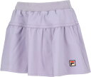 【20日はポイント10倍】 フィラ FILA テニス スコート レディース ウィメンズ 女性 大人 スカート ボトムス ウェア ロゴ ワンポイント ギャザーフレ...