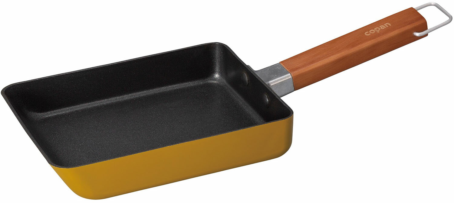 【16日までポイントアップ】 コパン copan アウトドア IH対応ちょこっと玉子焼きパン マスタード 調理..