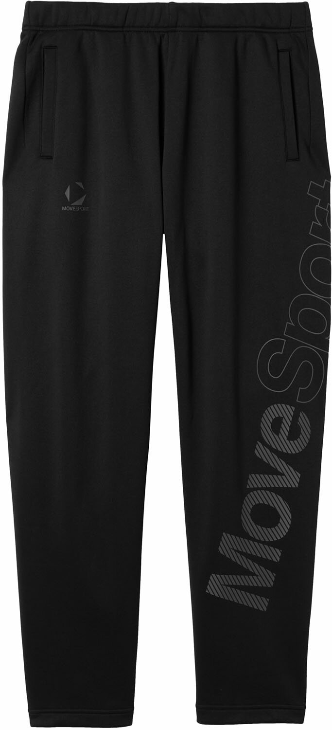 【20日はポイント15倍】 ムーブスポーツ MOVESPORT ビックロゴ 裏起毛スウェット ロングパンツ ST5FPZ42M