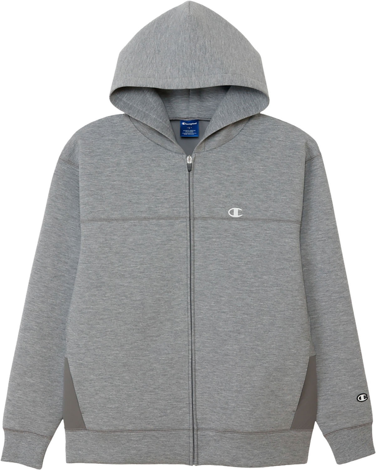 【14日10時からポイントアップ】 チャンピオン Champion TW 3LS ZIP HOODED SWEATSHIRT メンズ スウェットシャツ フーディー パーカー ジップ バスケ 通気性 ストレッチ 保温性 軽量 C3CS111