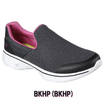 Skechers（スケッチャーズ） カジュアルシューズ GO WALK4 DIFFUSE（ゴーウォーク4 ディフューズ） レディース 14937 BKW NVAQ BKHP ウィメンズ 女性 WOMEN レディース 女子 LADY