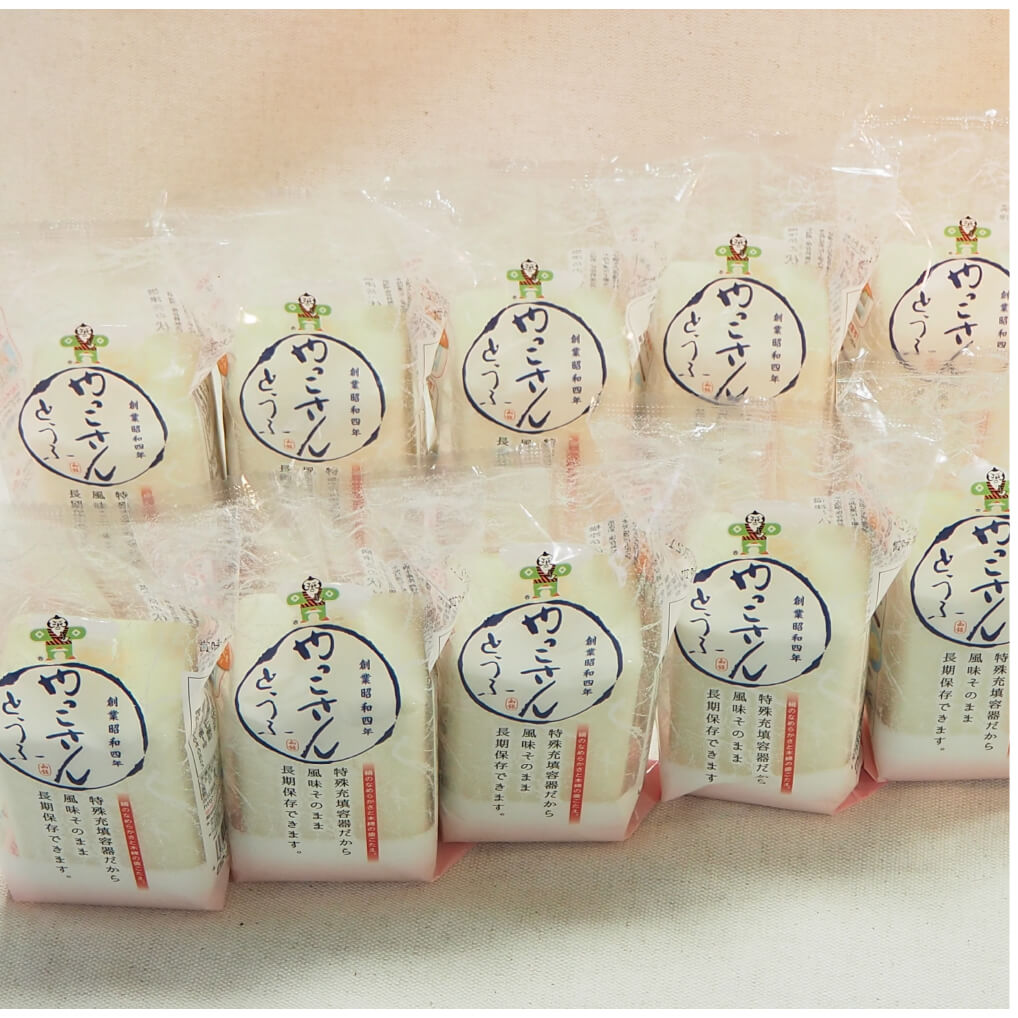 【P+2倍 09日20:00-16日9:59迄】 豆腐 北海道 やっこさんとうふ (300g×10 賞味期限30日) やっこさん 日乃出食品株式会社 母の日 ギフト 産地直送