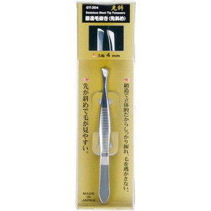 グリーンベル 　鋳造毛抜き(先斜め) GT-204 その1