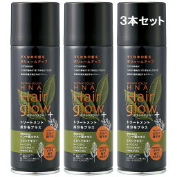 ボタニ・ヘアグロー PLUS 150g ＜薄毛・白髪の悩みに！瞬間増毛スプレー！＞ （沖縄・離島発送不可） 増毛スプレー 薄毛対策 薄毛かくし 白髪かくし ボタニカラー ヘナ ヘアグロー プラス ブラック ブラウン