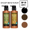 【送料無料】コジット Mottoボタニカラー シャンプー&トリートメント セット ポンプ式 白髪染め