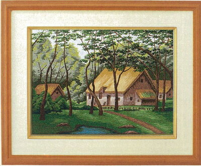 東京文化刺繍キット No66森の家（3号）