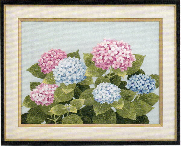 東京文化刺繍キット No87あじさい（3号）