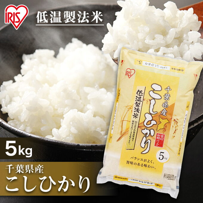 米 5kg 送料無料 米5kg お米 こしひかり 千葉県産 令和3年度産 一等米 低温製法米 アイリスオーヤマ 白米 精米 精白米 千葉県産こしひかり【あす楽】