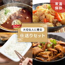 仕送りセット 食品 パックご飯 米 おかず 即席ご飯セット 180g×10食 200g×10食 パック アイリスオーヤマ レンジアップ カレーパックごはん 一人...