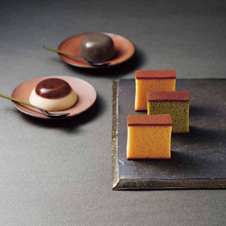 スイーツセレクトB NDM-25ギフト スイーツ 焼菓子 和菓子 カステラ 抹茶 小豆 黒ごま プリン 【TD】 【..