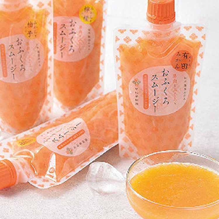早和果樹園 おふくろ4種スムージー飲み比べ×1 プレゼント ギフト スイーツ みかん スムージ 4種 飲み比べ まるごと 果肉 早和果樹園 早和果樹園 【TD】 【代引不可】