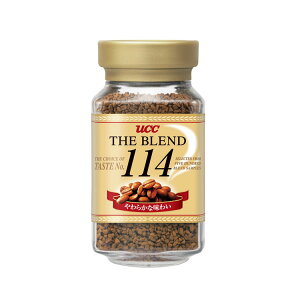 UCC ザ・ブレンド114 90g コーヒー インスタントコーヒー インスタント マグカップ 上島珈琲 カフェ ユーシーシー 経済的 香り コク UCC 【D】