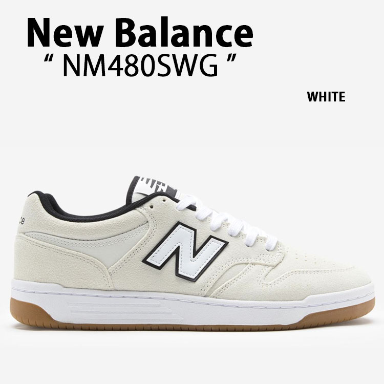 New Balance ニューバランス スニーカー NM480SWG ホワイト 480 シューズ NewBalance480 ニューバランス480 メンズ レディース【中古】未使用品